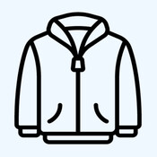 Full zip hood