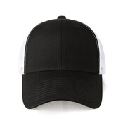 6 Panel Mesh Snapback Trucker Cap
