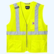 Ansi Class 2 Mesh Zip Front Vest