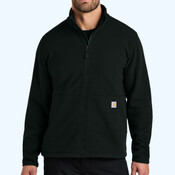 Textured Full Zip Fleece Jacket