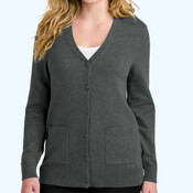 Women's Easy Care Button Up Cardigan Sweater