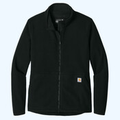 Women's Textured Full Zip Fleece Jacket