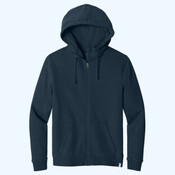 Organic Cotton Fleece Full Zip Hoodie