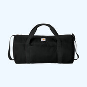 Canvas Packable Duffel with Pouch