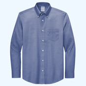 Tall Wrinkle Free Stretch Pinpoint Shirt