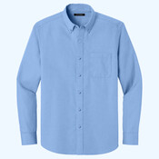 Long Sleeve Nailhead Easy Care Shirt