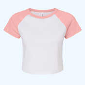Women's Micro Rib Raglan Baby Tee