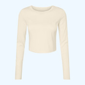 Women's Micro Rib Long Sleeve Baby Tee