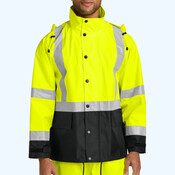 Ansi 107 Class 3 Rain Jacket