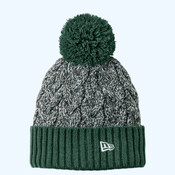 Marled Knit Pom Beanie