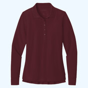 Women's Wearever Signature Pique Long Sleeve Polo