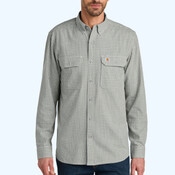 Rugged Flex ® Plaid Long Sleeve Shirt