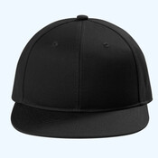Snapback Flat Bill Cap