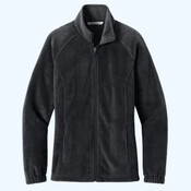 Women's Plush Fleece Full Zip Jacket