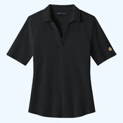 Women's Pinpoint Pique Polo