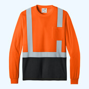 Ansi 107 Class 2 Long Sleeve Mesh Blocked Tee