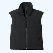 Women's Sashiko Stretch Puffy Vest