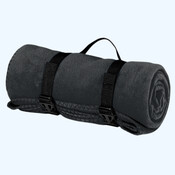 Value Fleece Blanket with Strap