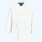 Three-Quarter Sleeve Chef Coat