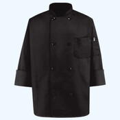 Black Traditional Chef Coat