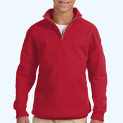 Youth NuBlend ® 1/4 Zip Cadet Collar Sweatshirt