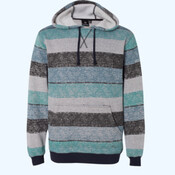 Men's Printed Stripes Fleece Sweatshirt