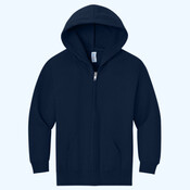 Youth NuBlend ® Full Zip Hooded Sweatshirt