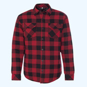 Quilted Flannel Shirt Jacket