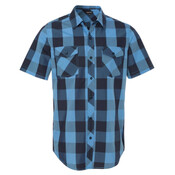 Buffalo Plaid Short Sleeve Shirt