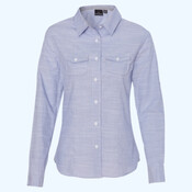 Women's Textured Solid Shirt