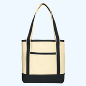 Medium Cotton Canvas Tote