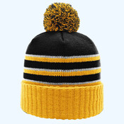 Pom Cuffed Beanie