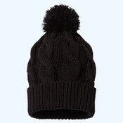 Chunk Twist Cuffed Beanie