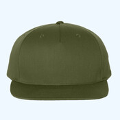 Pinch Front Structured Snapback Trucker Cap