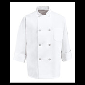 Eight Pearl Button Chef Coat - Tall Sizes