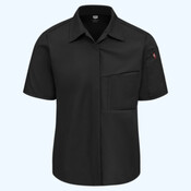 Women's Poplin Airflow Cook Shirt with OilBlok