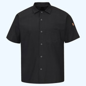 Mimix™ Short Sleeve Cook Shirt with OilBlok
