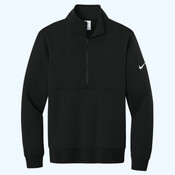 Club Fleece Sleeve Swoosh 1/2 Zip