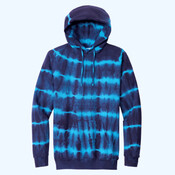 Allover Stripe Tie Dye Fleece