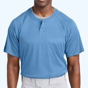 PosiCharge ® Competitor 2 Button Henley